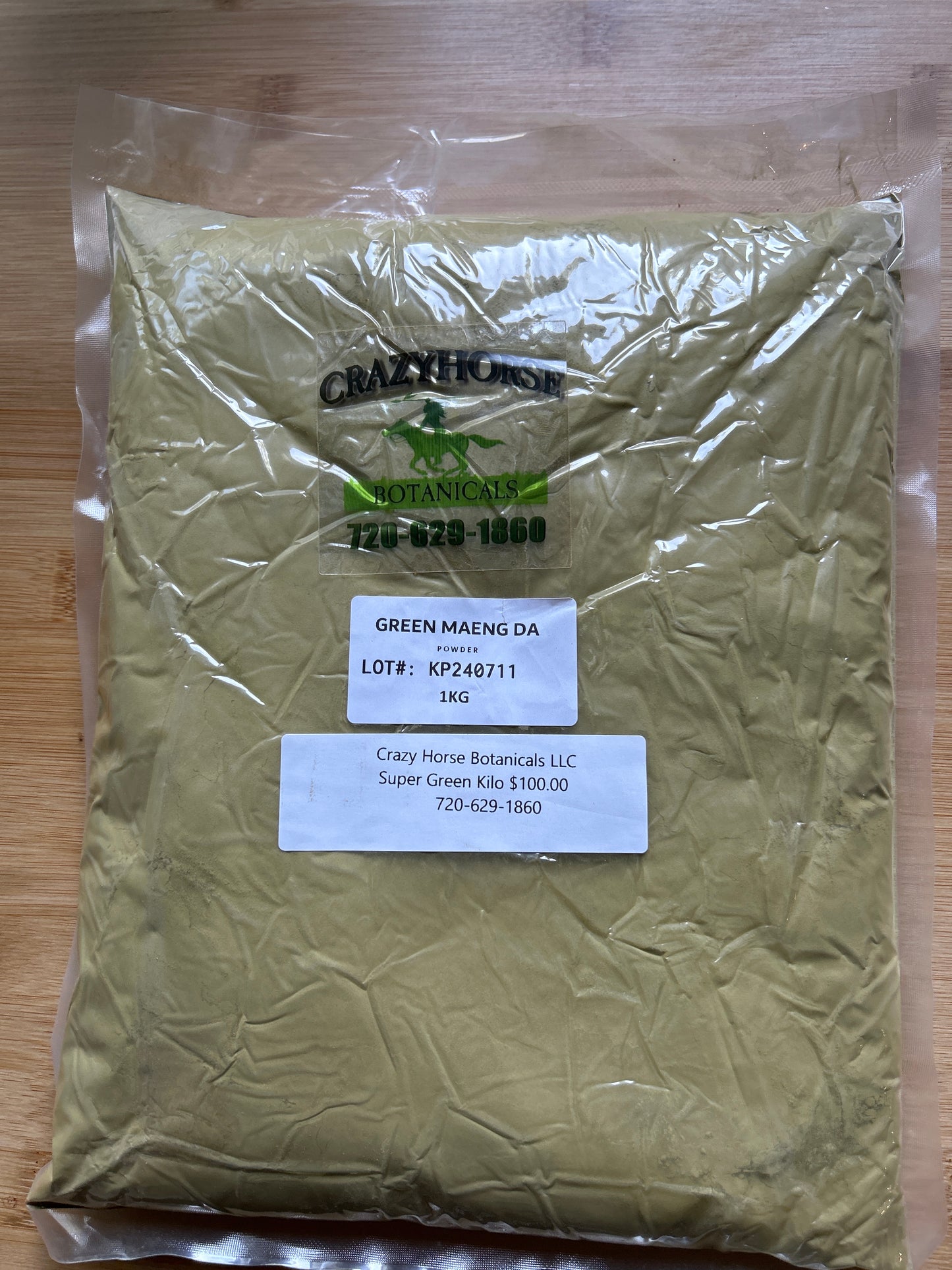 Green Maeng Da Tea Powder $80.00 Kilo