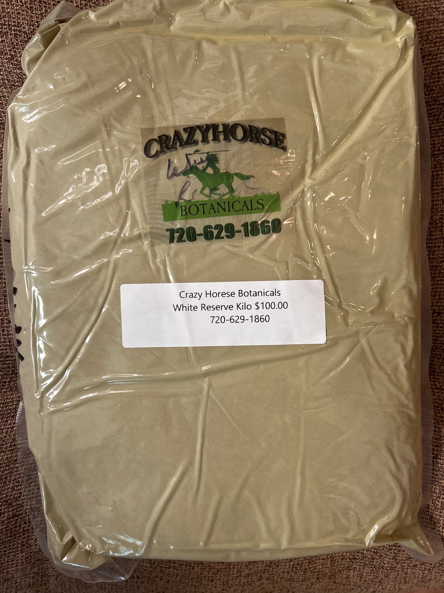 White Reserve Tea Powder